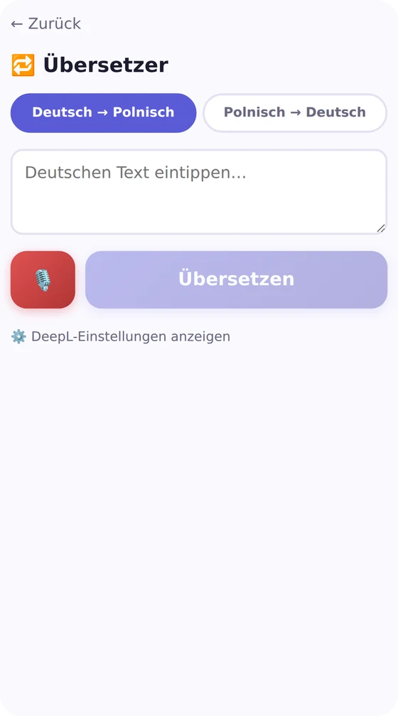 Papuga: Übersetzer für den Ernstfall